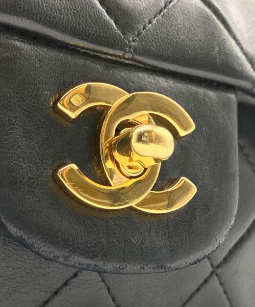 CHANEL（シャネル）CHANEL (シャネル) マトラッセ25/チェーンショルダーバッグ ブラック サイズ:25の古着・服飾アイテム