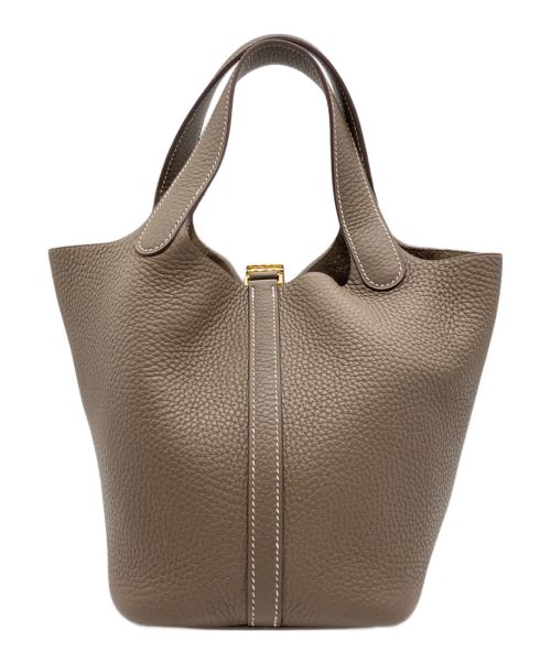 HERMES（エルメス）HERMES (エルメス) ピコタンロックPM エトゥープ サイズ:PMの古着・服飾アイテム