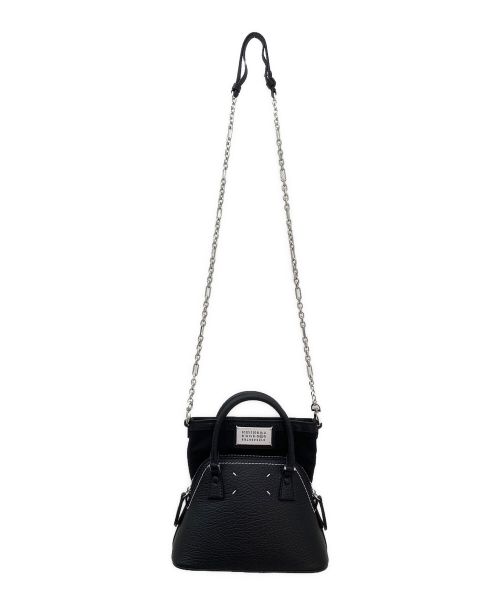 Maison Margiela（メゾンマルジェラ）Maison Margiela (メゾンマルジェラ) 5ACマイクロショルダーバッグ ブラック サイズ:マイクロの古着・服飾アイテム