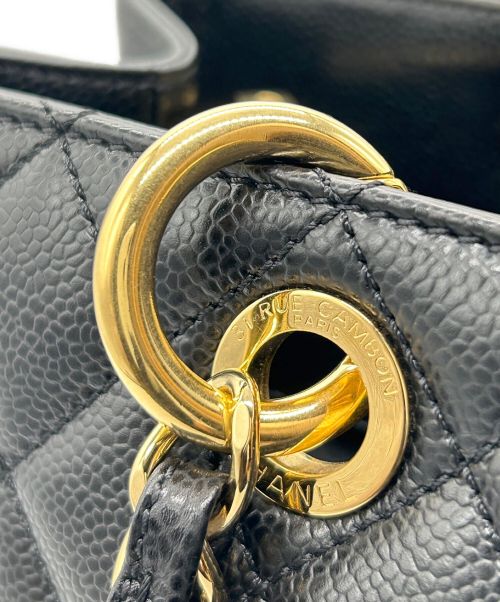 CHANEL（シャネル）CHANEL (シャネル) GSTトートバッグ ブラックの古着・服飾アイテム