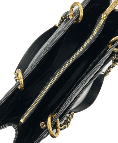 CHANEL（シャネル）CHANEL (シャネル) GSTトートバッグ ブラックの古着・服飾アイテム