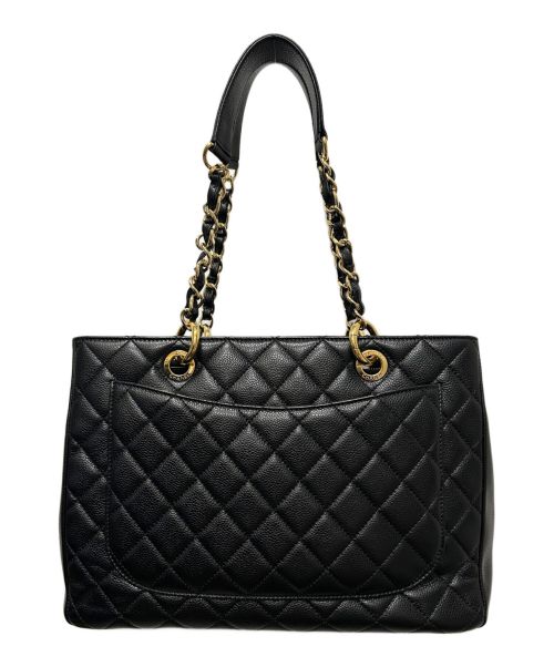 CHANEL（シャネル）CHANEL (シャネル) GSTトートバッグ ブラックの古着・服飾アイテム