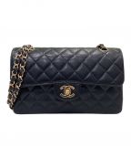 CHANELシャネル）の古着「マトラッセ23」｜ブラック×ゴールド金具
