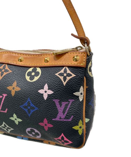 LOUIS VUITTON（ルイ ヴィトン）LOUIS VUITTON (ルイ ヴィトン) ポシェット アクセソワール モノグラム マルチカラー ノワールの古着・服飾アイテム