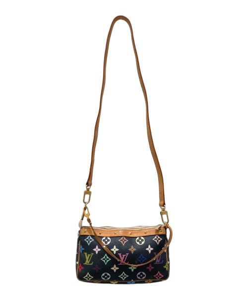 LOUIS VUITTON（ルイ ヴィトン）LOUIS VUITTON (ルイ ヴィトン) ポシェット アクセソワール モノグラム マルチカラー ノワールの古着・服飾アイテム