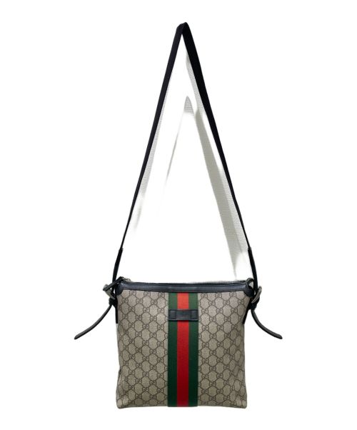 GUCCI（グッチ）GUCCI (グッチ) GGスプリームショルダーバッグ ベージュの古着・服飾アイテム