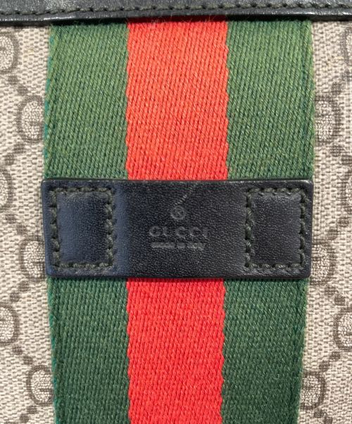 GUCCI（グッチ）GUCCI (グッチ) GGスプリームショルダーバッグ ベージュの古着・服飾アイテム