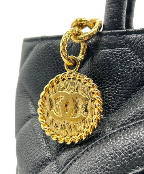CHANEL（シャネル）CHANEL (シャネル) 復刻トートバッグ ブラックの古着・服飾アイテム