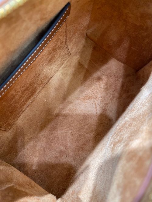 CELINE（セリーヌ）CELINE (セリーヌ) ミニボストンバッグ ブラウンの古着・服飾アイテム