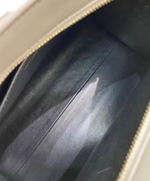 Saint Laurent Paris（サンローランパリ）Saint Laurent Paris (サンローランパリ) ベイビーカバス2WAYショルダーバッグ グレーの古着・服飾アイテム