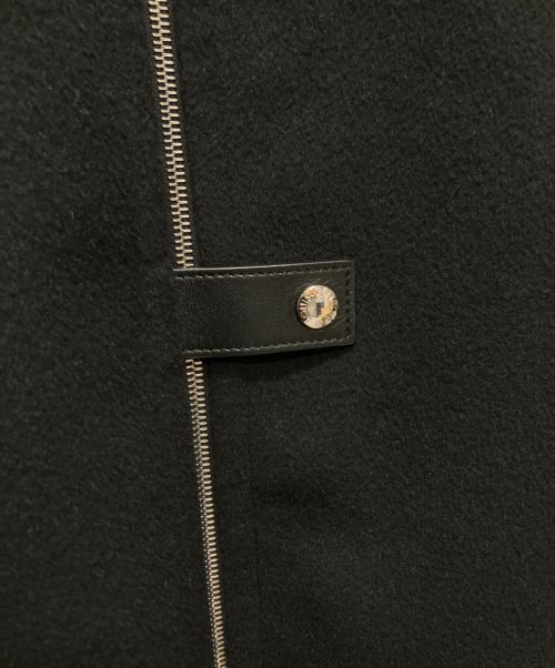 LOUIS VUITTON（ルイ ヴィトン）LOUIS VUITTON (ルイ ヴィトン) モノグラムフーデッドケープコート ブラック サイズ:36の古着・服飾アイテム