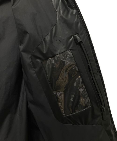 PRADA（プラダ）PRADA (プラダ) フーデッドダウンジャケット ブラック サイズ:Sの古着・服飾アイテム