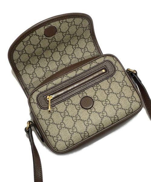 GUCCI（グッチ）GUCCI (グッチ) オフィディア ミニ ショルダーバッグ ベージュの古着・服飾アイテム