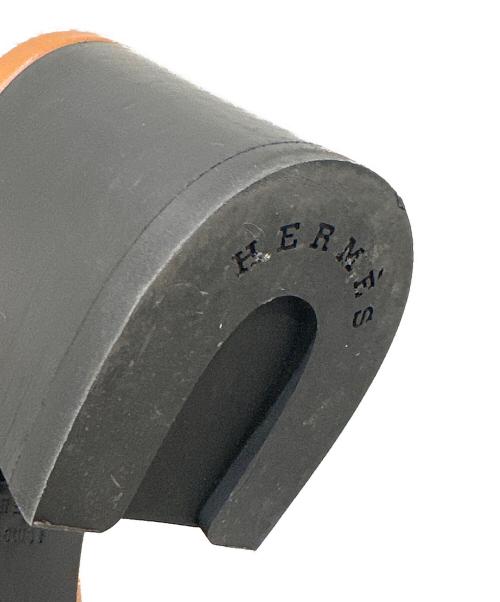 HERMES（エルメス）HERMES (エルメス) アンクルストラップパンプス ブラウン サイズ:37の古着・服飾アイテム