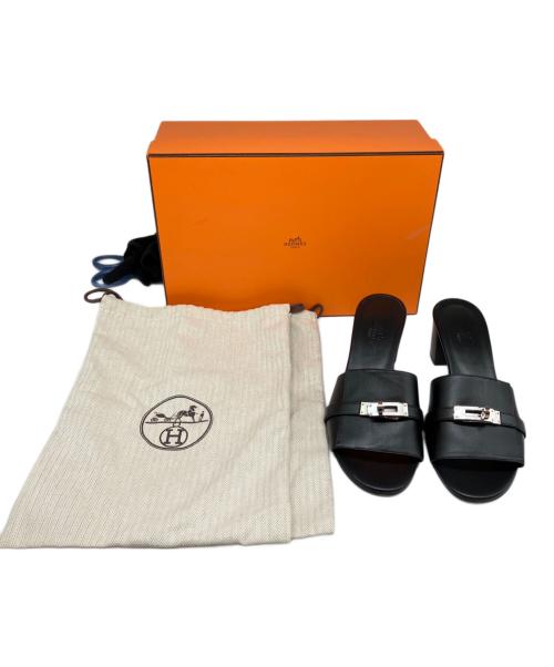 HERMES（エルメス）HERMES (エルメス) ジジ50 ブラック サイズ:38の古着・服飾アイテム