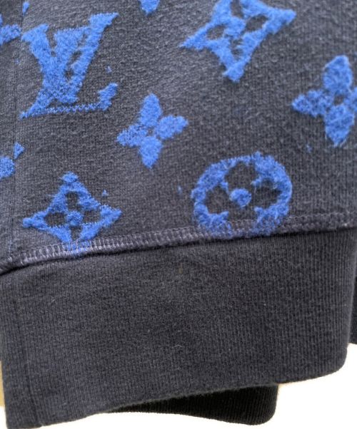 LOUIS VUITTON（ルイ ヴィトン）LOUIS VUITTON (ルイ ヴィトン) モノグラムジャカードスウェット ネイビー サイズ:XXLの古着・服飾アイテム