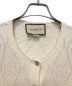 中古・古着 GUCCI (グッチ) GGボレロカーディガン アイボリー サイズ:XS：45000円