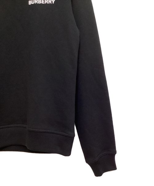 BURBERRY（バーバリー）BURBERRY (バーバリー) Logo Print Hoodie（ロゴプリントフーディ） ブラック サイズ:Sの古着・服飾アイテム