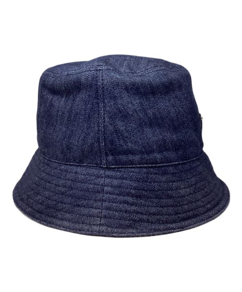 PRADA（プラダ）PRADA (プラダ) Denim bucket hat（デニムバケットハット） サイズ:Lの古着・服飾アイテム