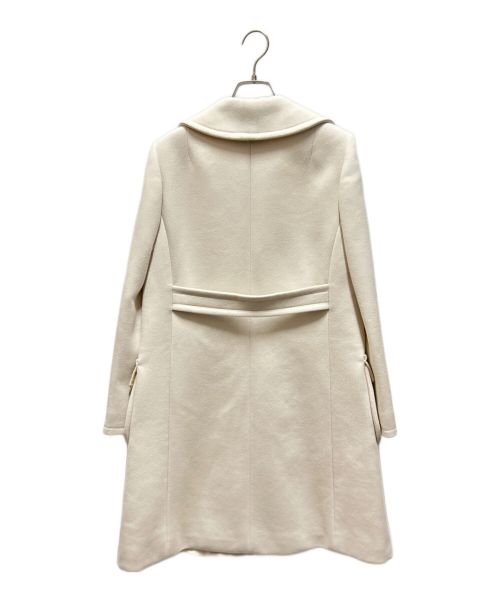 GUCCI（グッチ）GUCCI (グッチ) インターロッキングG シングルブレストコート アイボリー サイズ:36の古着・服飾アイテム