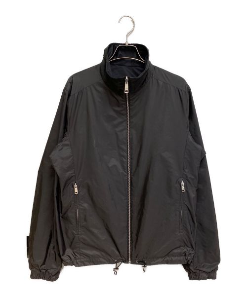 PRADA（プラダ）PRADA (プラダ) リバーシブルナイロンジャケット ブラック サイズ:50の古着・服飾アイテム