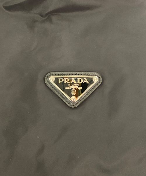 PRADA（プラダ）PRADA (プラダ) リバーシブルナイロンジャケット ブラック サイズ:50の古着・服飾アイテム