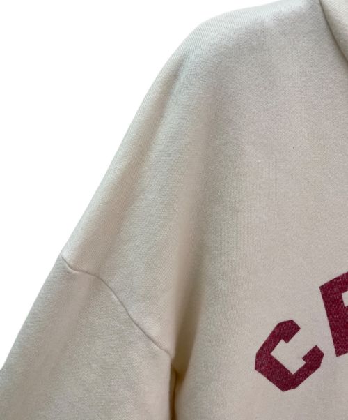CELINE（セリーヌ）CELINE (セリーヌ) 16PARISロゴパーカー ベージュ サイズ:Mの古着・服飾アイテム