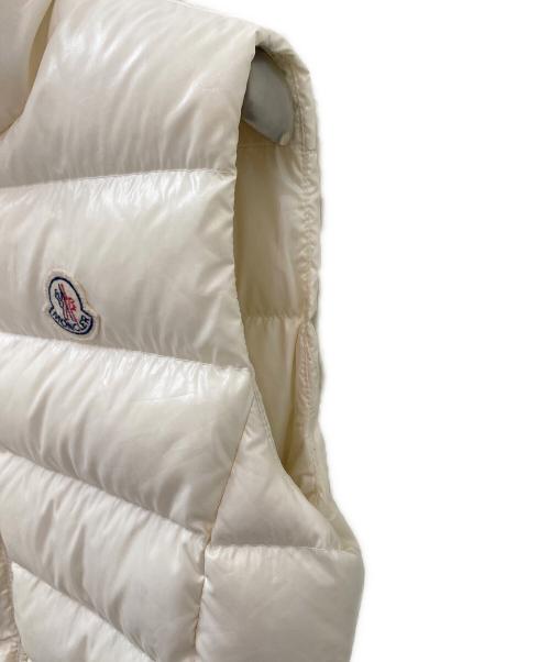 MONCLER（モンクレール）MONCLER (モンクレール) GHANY/ダウンベスト ホワイト サイズ:1の古着・服飾アイテム