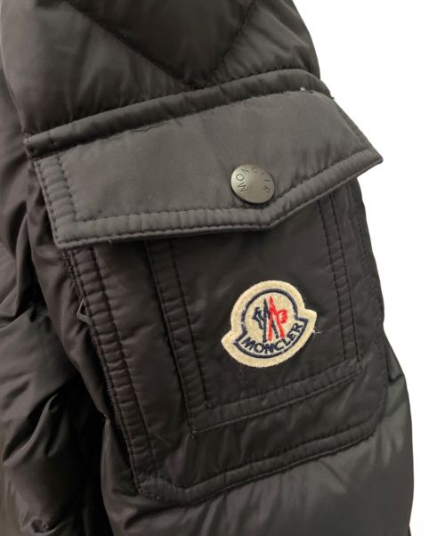 MONCLER（モンクレール）MONCLER (モンクレール) MOREL/ダウンジャケット ブラック サイズ:2の古着・服飾アイテム