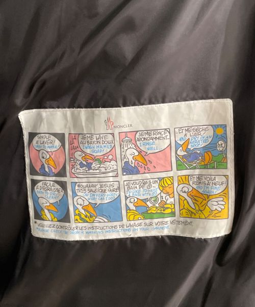 MONCLER（モンクレール）MONCLER (モンクレール) MOREL/ダウンジャケット ブラック サイズ:2の古着・服飾アイテム