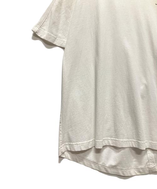 BALENCIAGA（バレンシアガ）BALENCIAGA (バレンシアガ) 18SS ミニロゴオーバーサイズTシャツ/ビッグシルエット ロゴ Tシャツ ホワイト サイズ:XSの古着・服飾アイテム