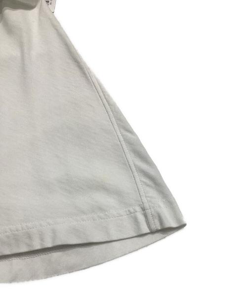 BALENCIAGA（バレンシアガ）BALENCIAGA (バレンシアガ) 18SS ミニロゴオーバーサイズTシャツ/ビッグシルエット ロゴ Tシャツ ホワイト サイズ:XSの古着・服飾アイテム