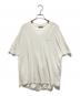 BALENCIAGA（バレンシアガ）の古着「18SS ミニロゴオーバーサイズTシャツ/ビッグシルエット ロゴ Tシャツ」｜ホワイト