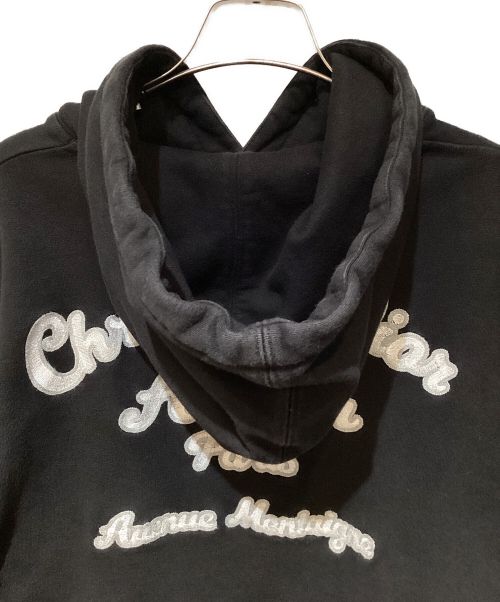 Dior（ディオール）Dior (ディオール) Atelier Paris Embroidery Foodie（アトリエパリスエンブロイダリーフーディー） ブラック サイズ:Sの古着・服飾アイテム