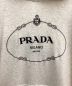 中古・古着 PRADA (プラダ) Embroidery Logo Hoodie（エンブロイダリーロゴフーディー） アイボリー サイズ:XL：90000円