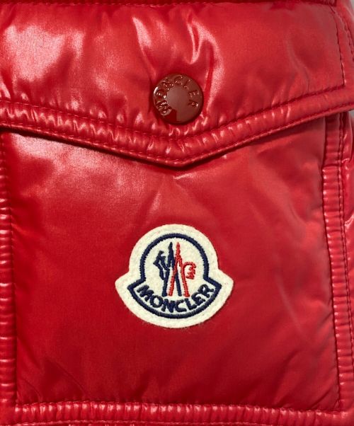 MONCLER（モンクレール）MONCLER (モンクレール) MAIRE /ダウンジャケット レッド サイズ:2の古着・服飾アイテム