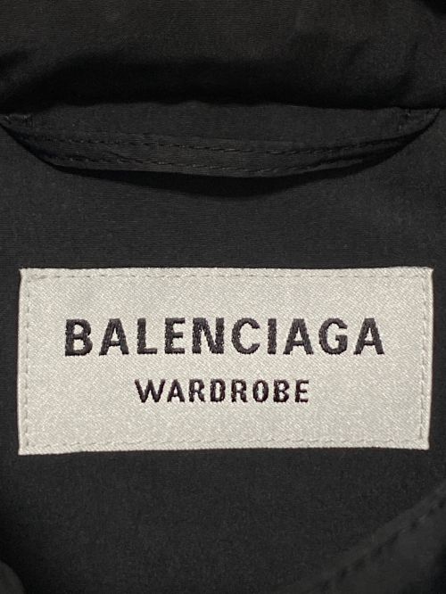 BALENCIAGA（バレンシアガ）BALENCIAGA (バレンシアガ) BBロゴコーチジャケット ブラック サイズ:34の古着・服飾アイテム