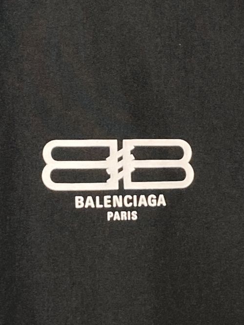 BALENCIAGA（バレンシアガ）BALENCIAGA (バレンシアガ) BBロゴコーチジャケット ブラック サイズ:34の古着・服飾アイテム