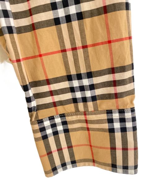 BURBERRY LONDON（バーバリーロンドン）BURBERRY LONDON (バーバリーロンドン) ノヴァチェックシャツ ブラウン サイズ:Sの古着・服飾アイテム