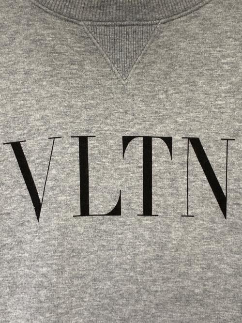 VALENTINO（ヴァレンティノ）VALENTINO (ヴァレンティノ) VLTNロゴスウェット グレー サイズ:Lの古着・服飾アイテム