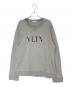 VALENTINO（ヴァレンティノ）の古着「VLTNロゴスウェット」｜グレー