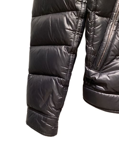 PRADA（プラダ）PRADA (プラダ) Biker's Down Jacket（バイカーズダウンジャケット） ブラック サイズ:48の古着・服飾アイテム
