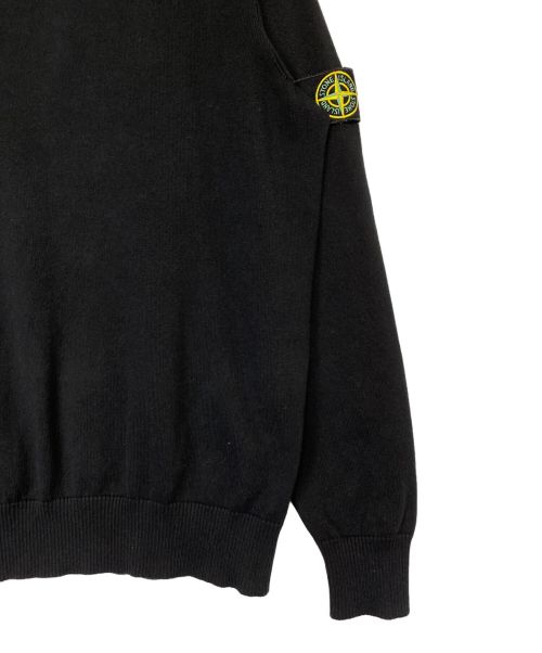 STONE ISLAND（ストーンアイランド）STONE ISLAND (ストーンアイランド) ニット ブラック サイズ:Lの古着・服飾アイテム
