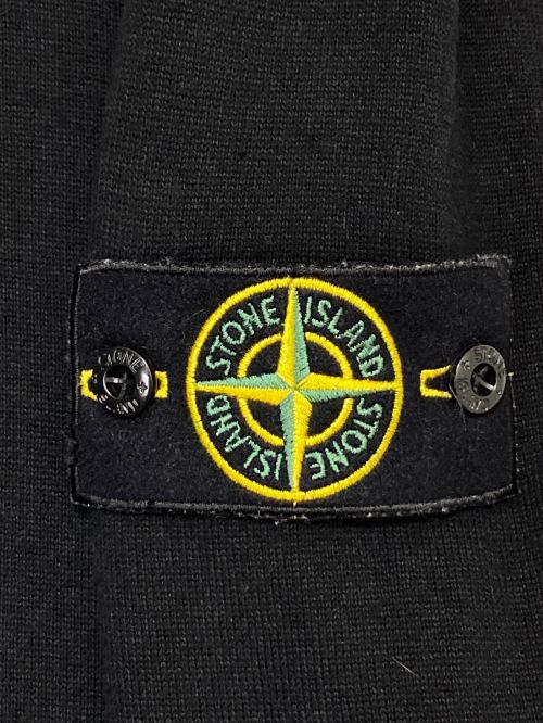 STONE ISLAND（ストーンアイランド）STONE ISLAND (ストーンアイランド) ニット ブラック サイズ:Lの古着・服飾アイテム