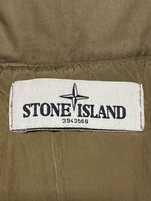 STONE ISLAND（ストーンアイランド）STONE ISLAND (ストーンアイランド)  2013 Rare Light Thermo Cotton Down Puffer カーキ サイズ:Mの古着・服飾アイテム