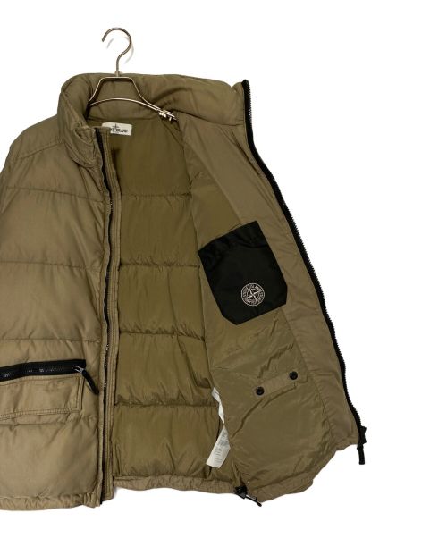 STONE ISLAND（ストーンアイランド）STONE ISLAND (ストーンアイランド)  2013 Rare Light Thermo Cotton Down Puffer カーキ サイズ:Mの古着・服飾アイテム