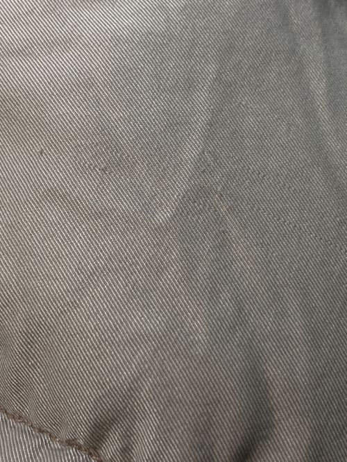 STONE ISLAND（ストーンアイランド）STONE ISLAND (ストーンアイランド)  2013 Rare Light Thermo Cotton Down Puffer カーキ サイズ:Mの古着・服飾アイテム