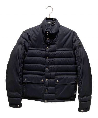 【MONCLER】ネイビー ジャンパー M Moncler Janze Jacket with Pull-Out Hood - Bergdorf Goodman