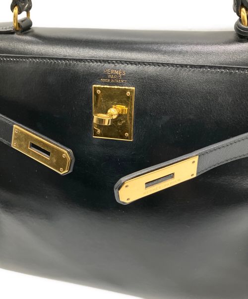 HERMES（エルメス）HERMES (エルメス) ケリー32/2WAYバッグ/ハンドバッグ/内縫い ブラック サイズ:32の古着・服飾アイテム