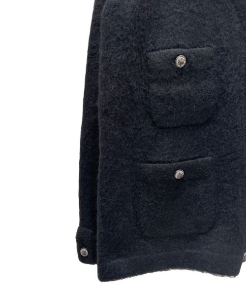 CHANEL（シャネル）CHANEL (シャネル) 4ポケットカーディガン ブラック サイズ:34の古着・服飾アイテム